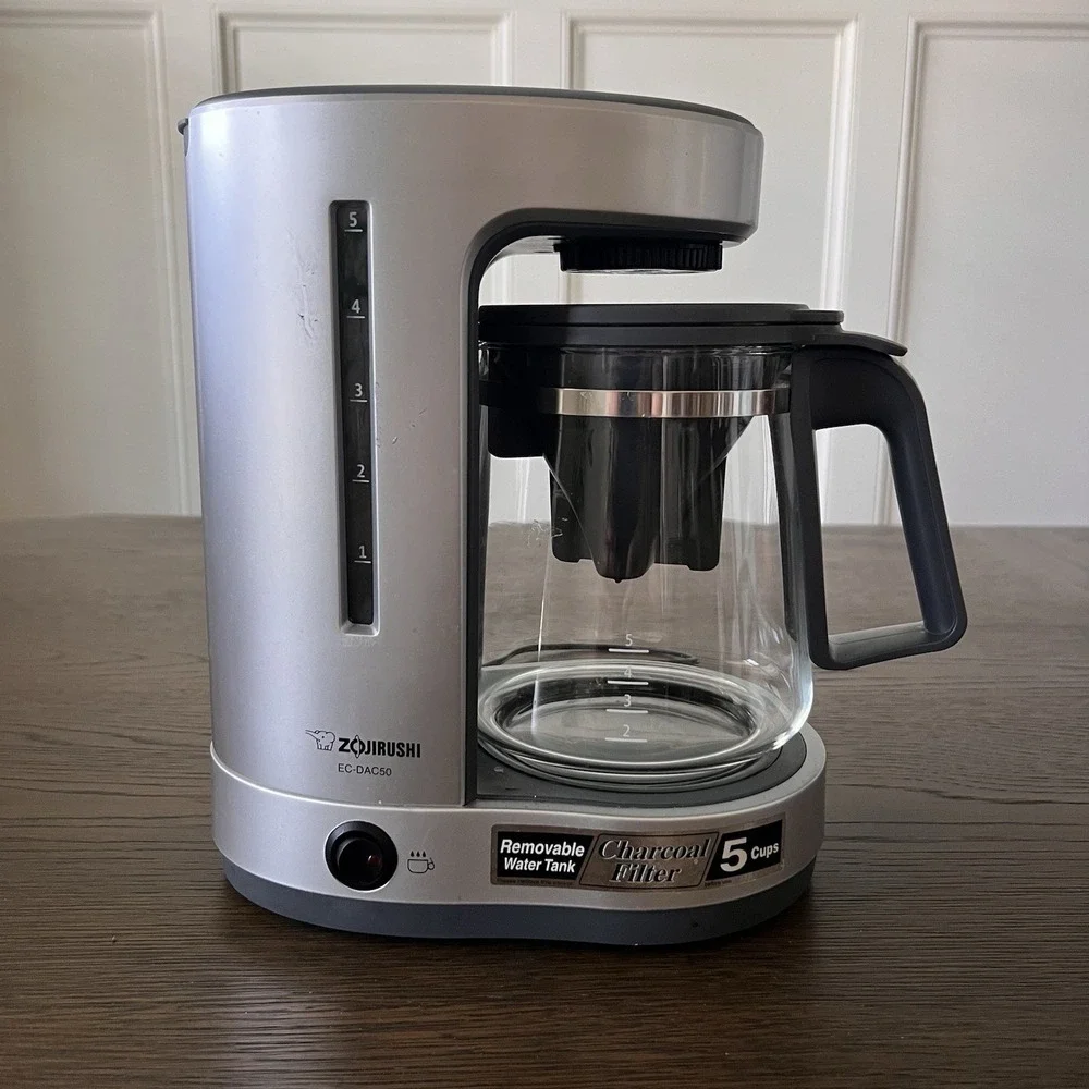 Zojirushi Zutto 5 Cup Coffee Maker Ec-Dac50sz Drip Brewer Silver Pfas Free NEW